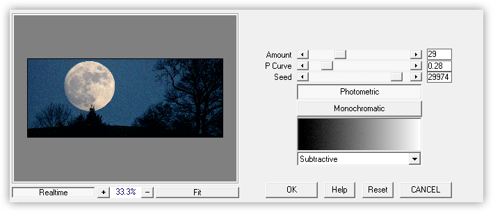 تست کرک پلاگین Photometric Noise در فتوشاپ