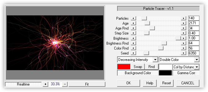 تست کرک پلاگین Particle Tracer در فتوشاپ