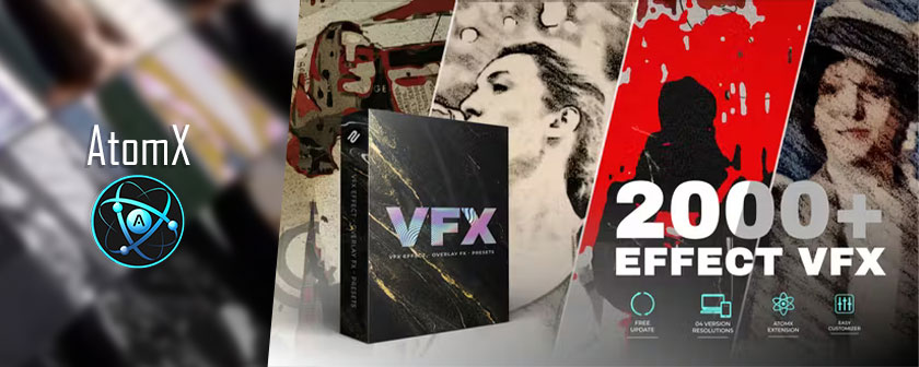 دانلود اسکریپت AtomX VFX Effects Pack برای افتر افکت