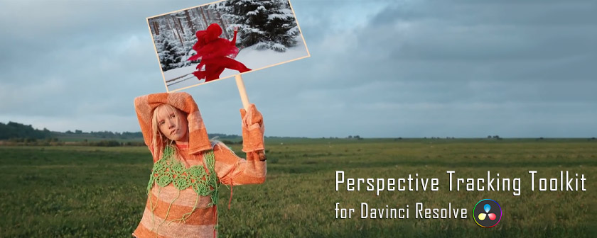 دانلود پلاگین Perspective Tracking Toolkit برای داوینچی