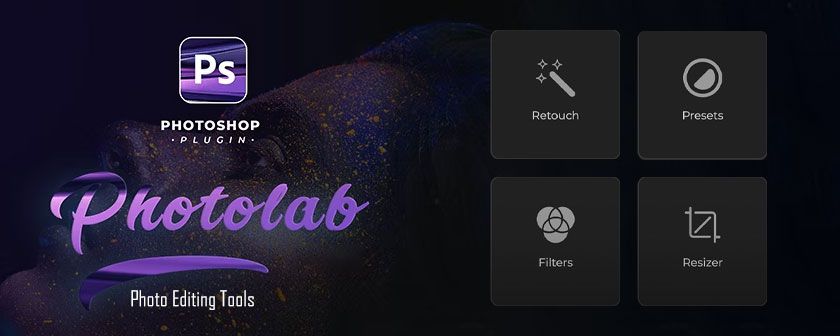 دانلود پلاگین Photo Lab Photo Editing Tools برای Photoshop