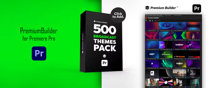 دانلود اسکریپت PremiumBuilder Broadcast Themes Pack برای افتر افکت