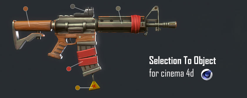 دانلود پلاگین Selection To Object برای Cinema 4d