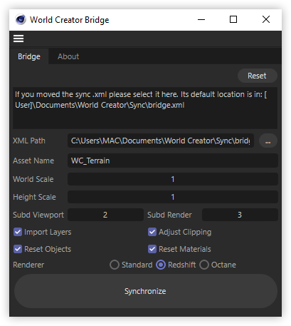 تست کرک پلاگین World Creator Bridge