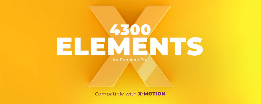 دانلود اسکریپت X-Motion X-Elements در پریمیر پرو