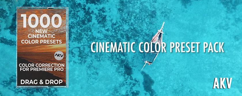 دانلود پریست AKV Cinematic Color برای پریمیر پرو