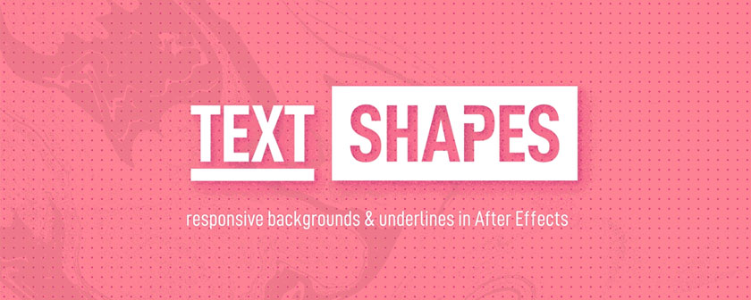 آموزش ساخت Shape بک گراند برای نوشته در After Effects