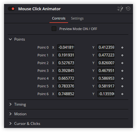 تست کرک پریست Mouse Click Animator در داوینچی