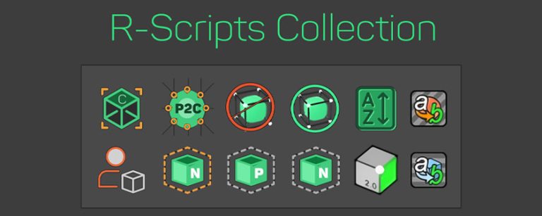 دانلود اسکریپت R-Scripts Collection C4D