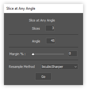 تست کرک اسکریپت Slice at Any Angle در Photoshop
