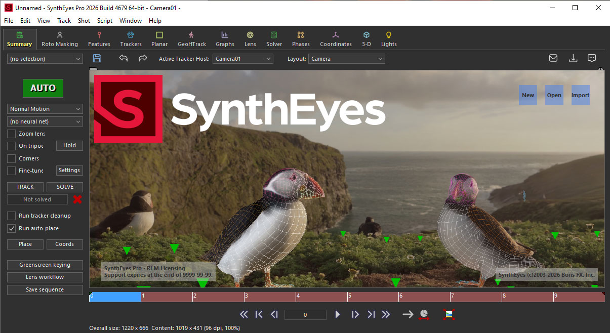 تست کرک نرم افزار SynthEyes Pro 2026