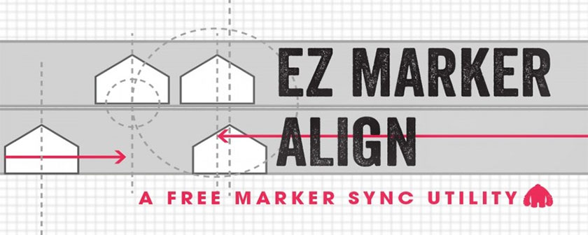 دانلود و کرک اسکریپت EZ Marker Align در افتر افکت