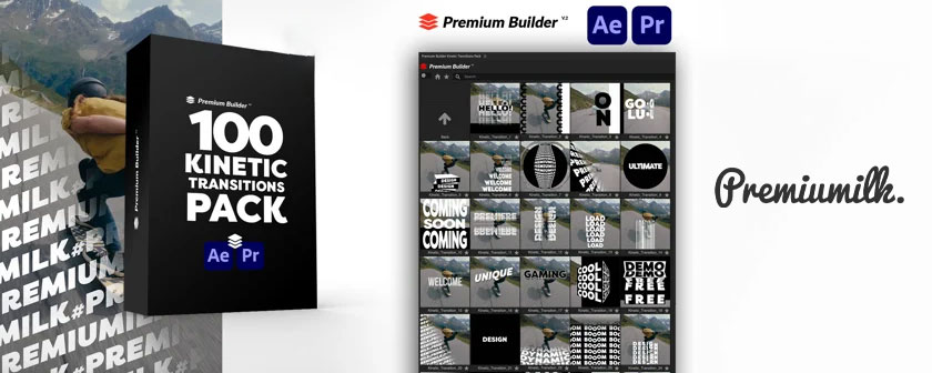 دانلود و کرک اسکریپت PremiumBuilder Kinetic Transitions Pack