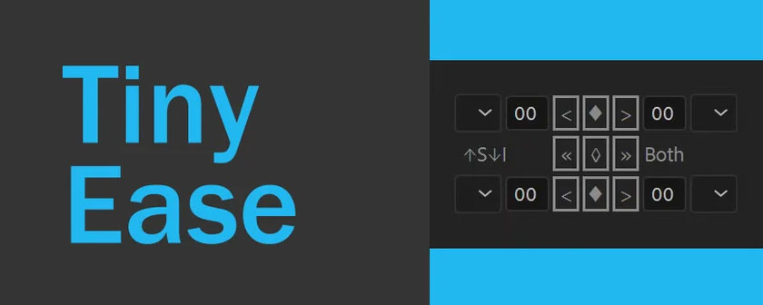 دانلود و کرک اسکریپت Tiny Ease در افتر افکت