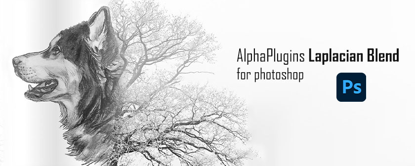 دانلود پلاگین AlphaPlugins Laplacian Blend برای فتوشاپ