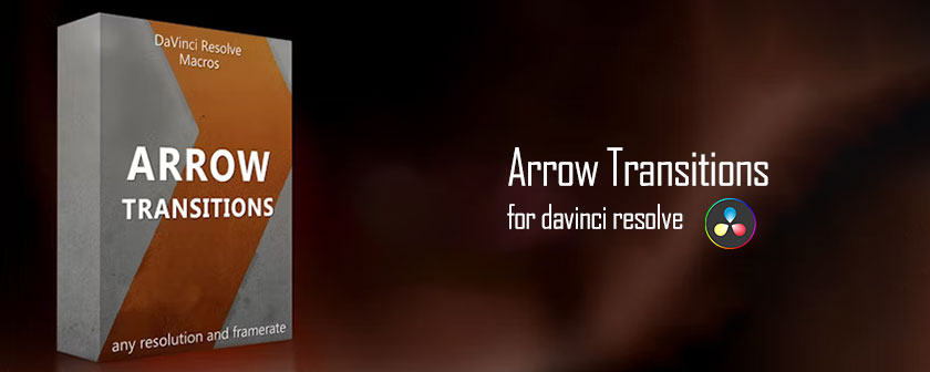 دانلود پریست Arrow Transitions برای نرم افزار داوینچی