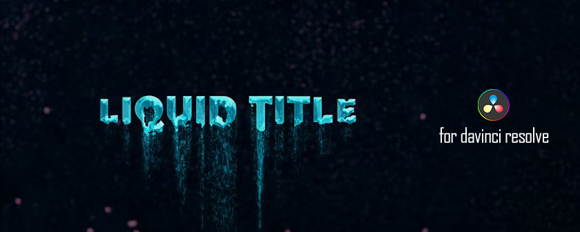 دانلود پریست نوشته مایع Liquid Titles داوینچی