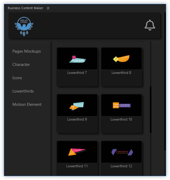 تست کرک اسکریپت Business Content Maker در افتر افکت