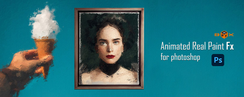 دانلود پلاگین Animated Real Paint Fx برای فتوشاپ