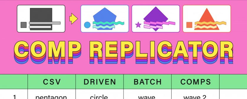 Download Script Comp Replicator For After Effects