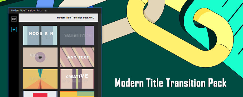 دانلود اسکریپت Modern Title Transition Pack
