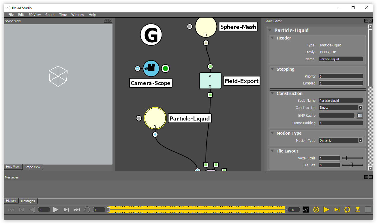 تست کرک نرم افزار Naiad Studio