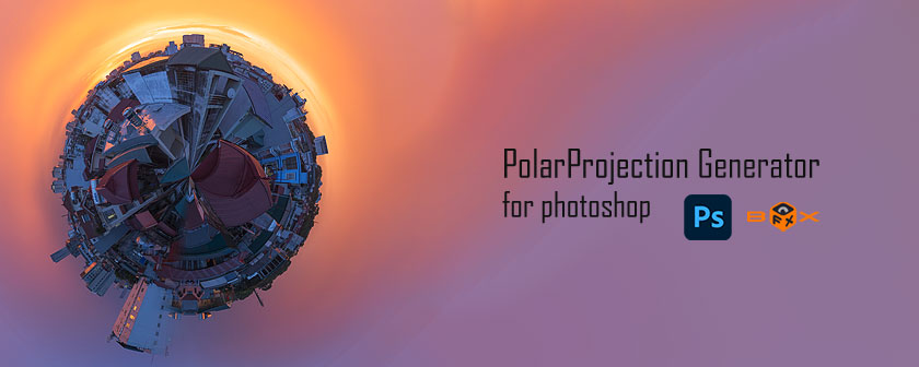 دانلود پلاگین PolarProjection Generator برای نرم افزار فتوشاپ