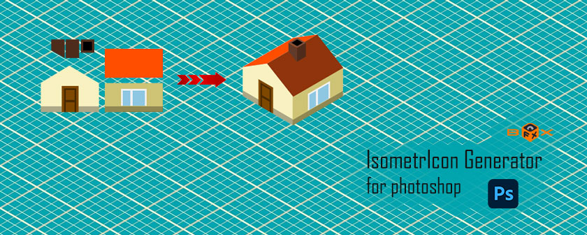 دانلود پلاگین IsometrIcon Generator برای نرم افزار فتوشاپ