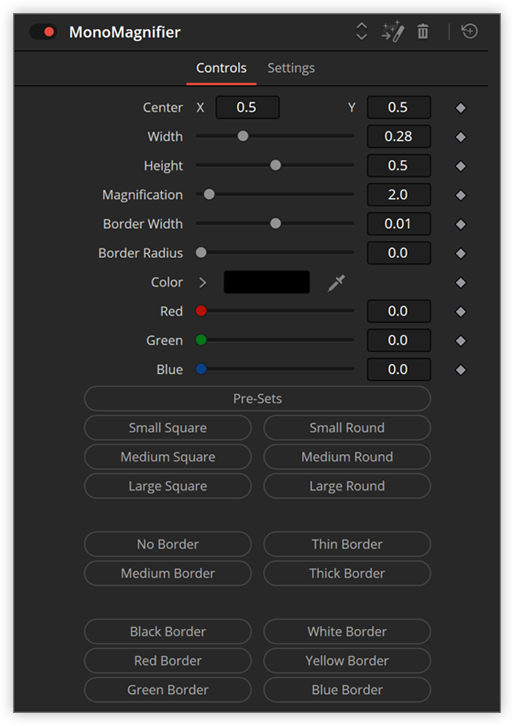 تست کرک پریست Mono Magnifier در نرم افزار داوینچی