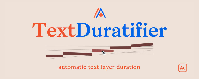 دانلود کرک اسکریپت TextDuratifier در افتر افکت