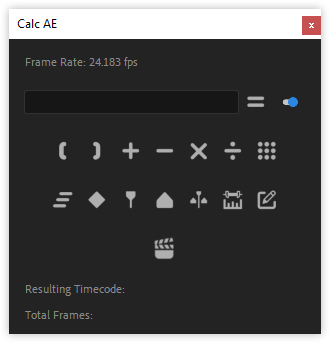 تست کرک اسکریپت Calc AE در After Effects