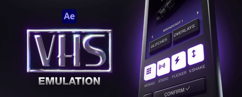 دانلود کرک اسکریپت VHScam در افتر افکت