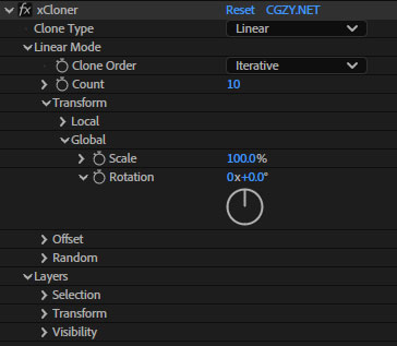 تست کرک پلاگین xCloner در After Effects