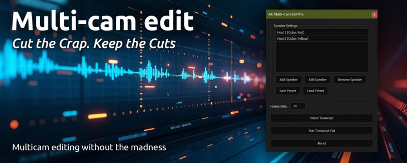 دانلود کرک اسکریپت Multi-Cam Edit Pro در افتر افکت