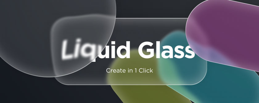 دانلود و آموزش ساخت کادر شیشه ای Liquid Glass در After Effects