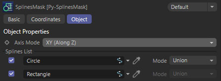 تست کرک پلاین SplinesMask در Cinema 4d