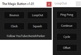 تست کرک اسکریپت The Magic Button در افتر افکت
