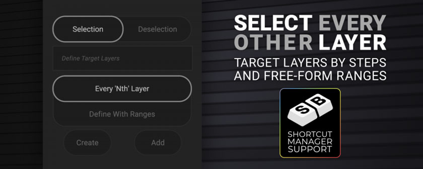 اسکریپت انتخاب رندوم Select Every Other Layer در After Effects