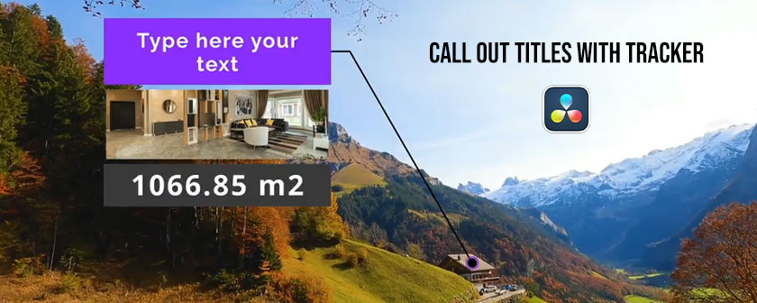 دانلود پریست Call Out Titles With Tracker برای داوینچی