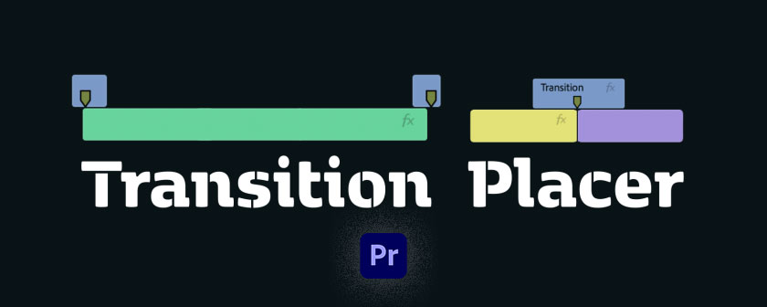 دانلود پلاگین Transition Placer برای پریمیر پرو