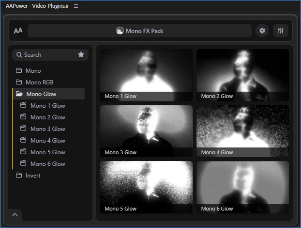 تست کرک اسکریت AAPower Mono FX در After Effects