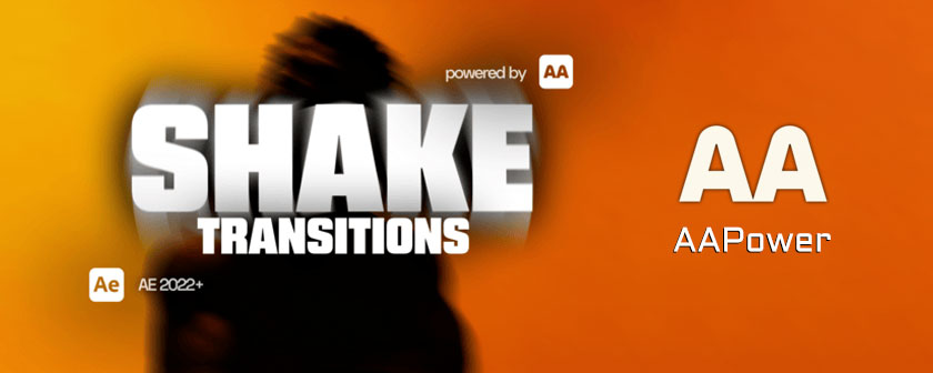 دانلود انواع ترانزیشن لرزش دوربین در نرم افزار After Effects