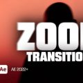 دانلود انواع ترانزیشن زوم دوربین برای ویدیو ها در After Effects