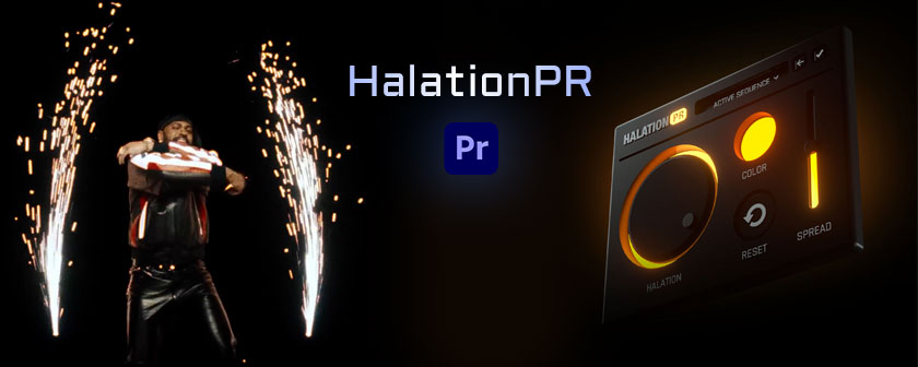 دانلود اسکریپت ایجاد درخشش نور در ویدیو HalationPR با پریمیر پرو