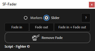 تست کرک اسکریپت SF-Fader در After Effects