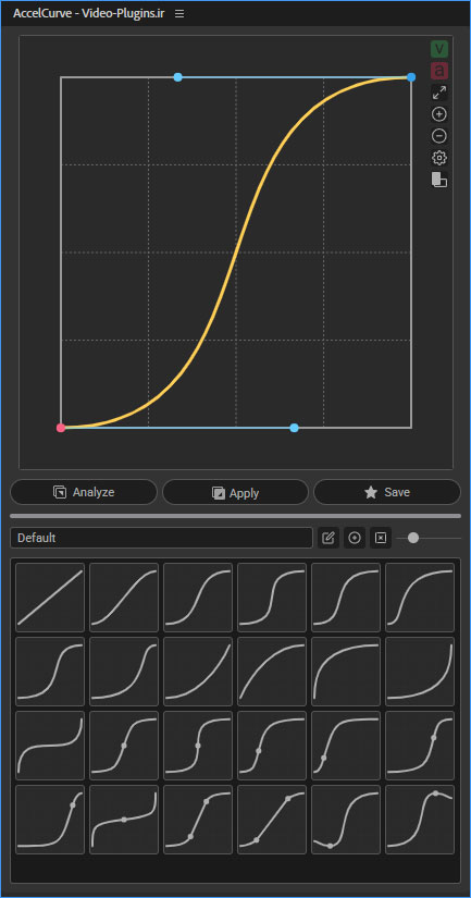 تست کرک اسکریپت AccelCurve در After Effects