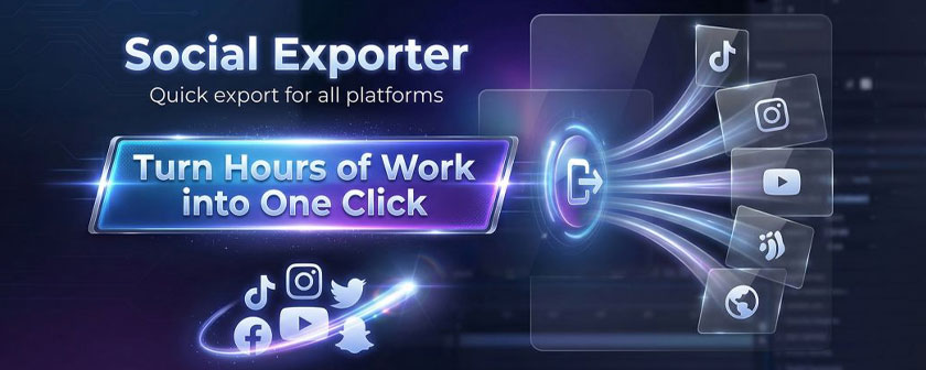 دانلود و کرک اسکریپت Social Exporter در After Effectss