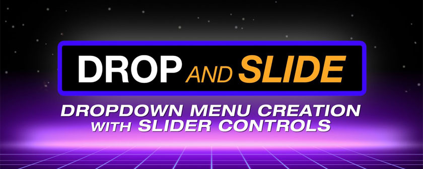 دانلود اسکریپت اسلایدر Drop and Slide در افتر افکت