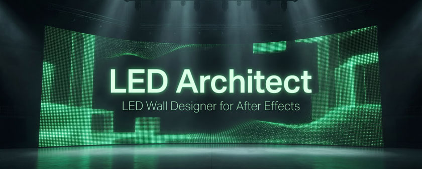 دانلود پلاگین LED Architect ساخت LED شطرنی در افتر افکت