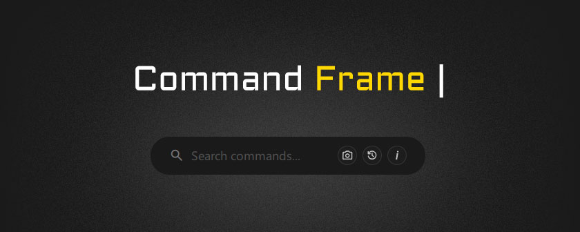 دانلود پلاگین Command Frame برای نرم افزار After Effects